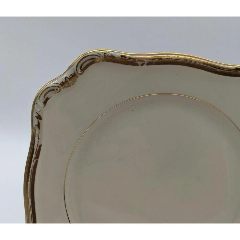 Vintage Octagonal Black Knight China 7.5
